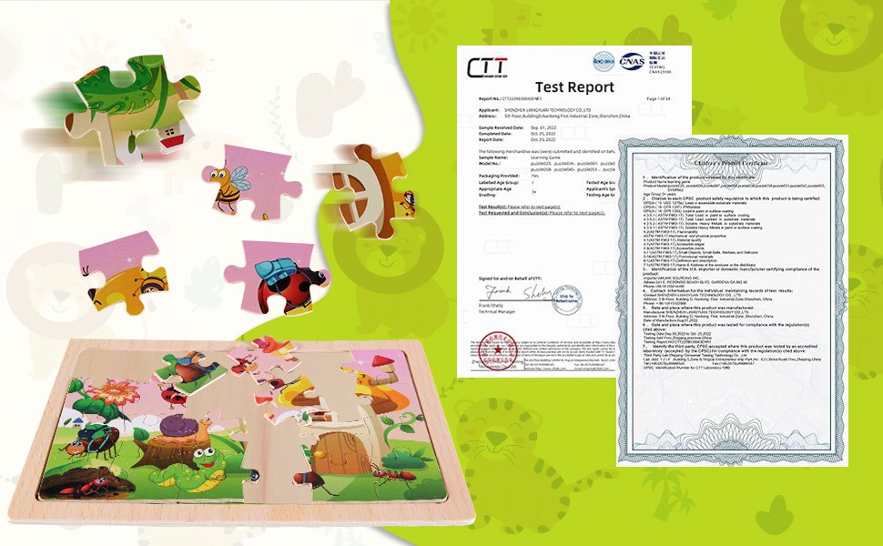 Safe Puzzles Toys