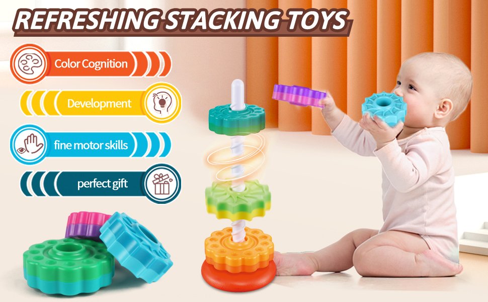 Fun Stacking Spinning Toys