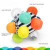 Developmental Bumpy Ball, Easy to Grasp Bumps Help Develop Motor Skills, Ages 6+ Months