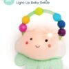 Baby Light-Up Cloud Rattle- Teething Rattle Toys for Babies 3 Months +