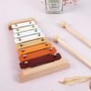 Wooden Musical Instruments for Toddlers Montessori Musical Instruments Set Wooden Musical Toys 8pcs
