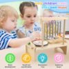71-JnKUpFML._AC_SL1500 Kids Drum Set,Baby Musical Instrument for Toddler,Wooden Xylophone for Toddlers with Baby Drum Set and Wind Chime,Montessori Musical Instruments Toys for Kids,Musical Toys for Toddlers Birthday Gift