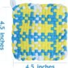 Weaving Loom Kit Toys for Kids and Adults, Potholder Loops Crafts for Girls Ages 6 7 8 9 10 11 12, 7" Pot Holder Loom Knitting Kits and Gifts for Kids and Beginners, Make 6 Masterpieces