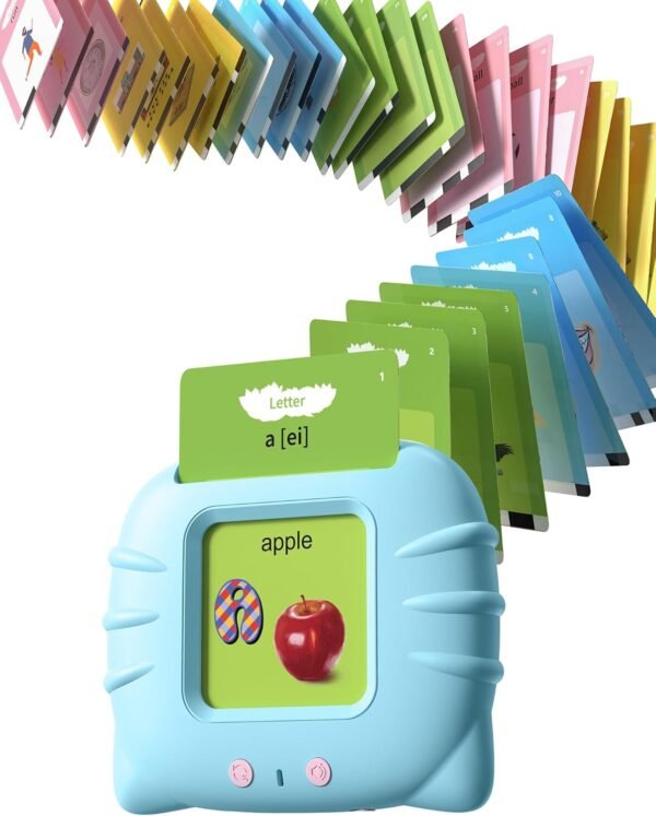 71_uL5mDlfL._AC_SL1500 Talking Flash Cards for Toddler 1 2 3 4 Year Olds, Language Learning Toys, Pocket Speech Therapy Toys, Autism Toys, Montessori Toys with 224 Words, Children's Sensory Learning Educational Toys