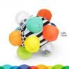 Developmental Bumpy Ball, Easy to Grasp Bumps Help Develop Motor Skills, Ages 6+ Months