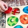 Montessori Toys for 1 Year Old Toddler Puzzle - Dual Layered Wooden Puzzles for Toddlers 1-3, Dinosaur Toy, Educational Toy for 2 Year Old