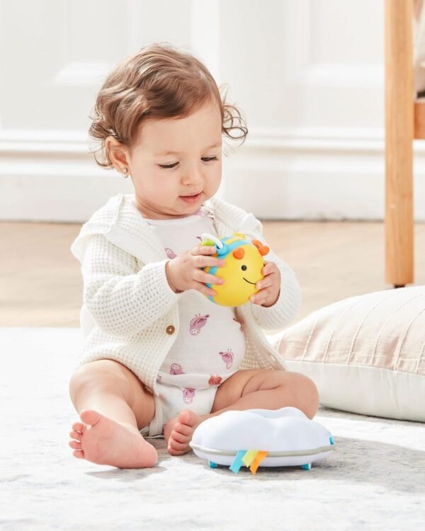 81IJxwHof4L._SL1500 Baby Crawl Toy 3-Stage Developmental Learning Crawling Infant Toy, Explore & More Follow-Me Bee