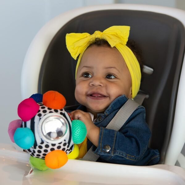 81oZGny4CGL._SL1500 Developmental Bumpy Ball, Easy to Grasp Bumps Help Develop Motor Skills, Ages 6+ Months