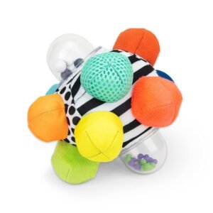 81tXtxzfoWL._SL1500 Developmental Bumpy Ball, Easy to Grasp Bumps Help Develop Motor Skills, Ages 6+ Months
