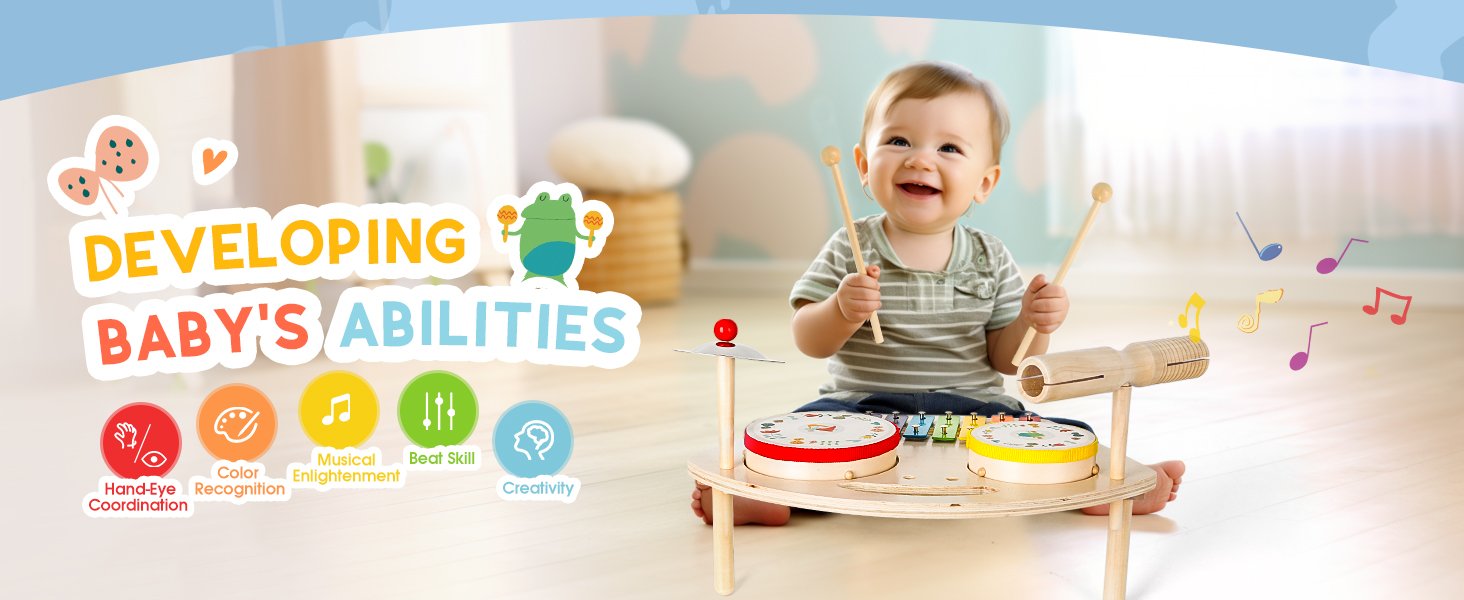 toddler drum set